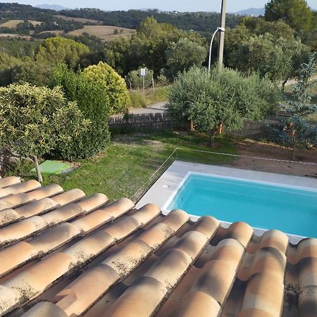 הוילה Llica d'Amunt Casa Familiar Con Piscina מראה חיצוני תמונה