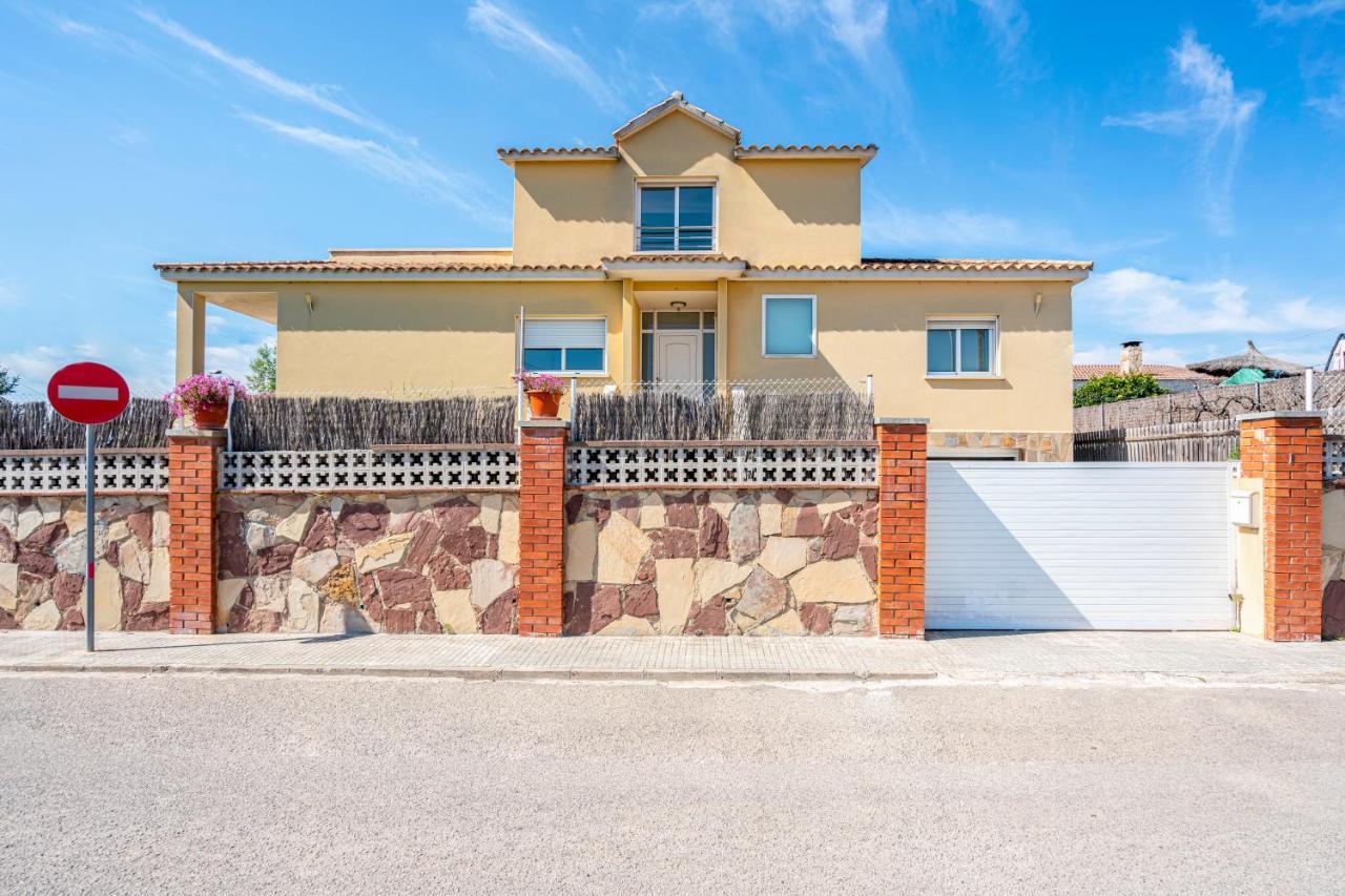 הוילה Llica d'Amunt Casa Familiar Con Piscina מראה חיצוני תמונה